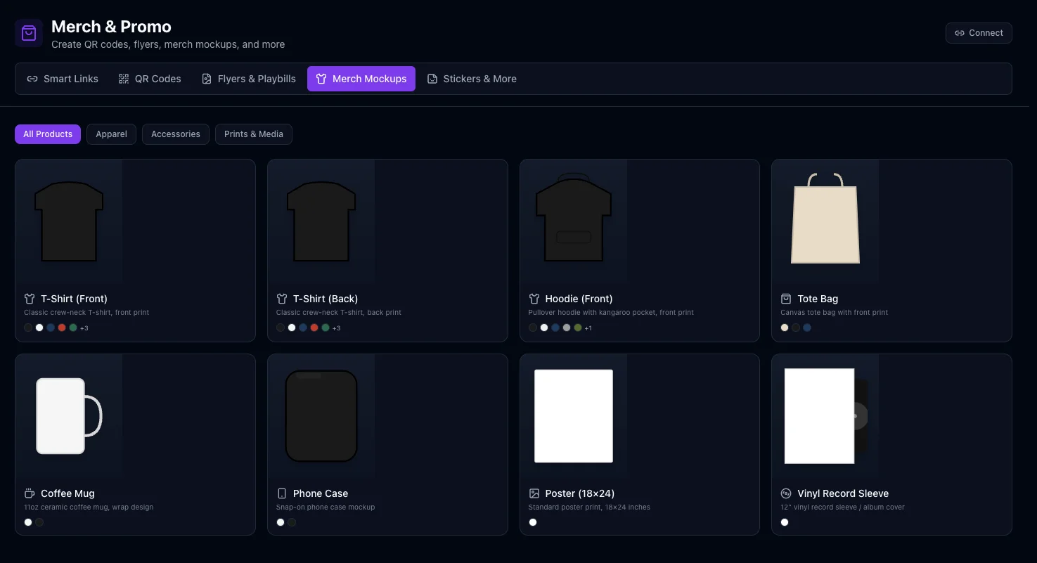 Merch Mockups